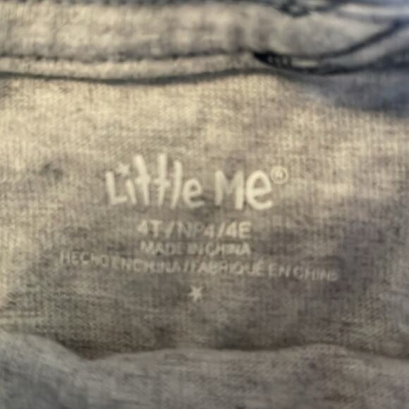 4T Little Me Dinosaur Long Sleeve T Shirt - Picture 2 of 3